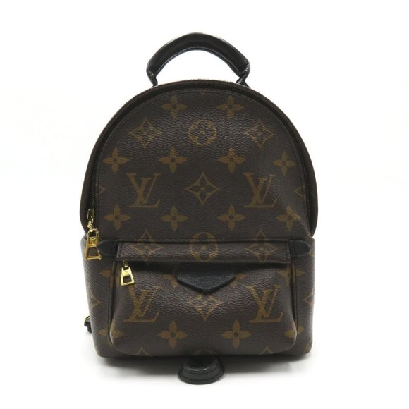 Authenticated Used LOUIS VUITTON Louis Vuitton Palm Springs Backpack MINI  Monogram Rucksack M44873 